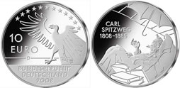 10 € - 200. Geburtstag Carl Spitzweg - Stgl. 